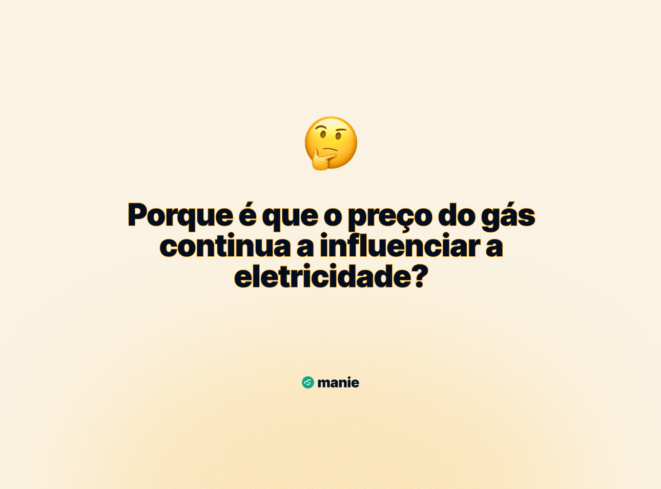 Porque é que o preço do gás continua a influenciar a eletricidade?