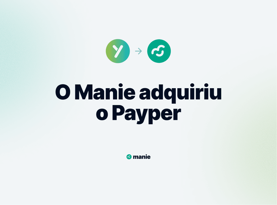 O Manie adquiriu o Payper