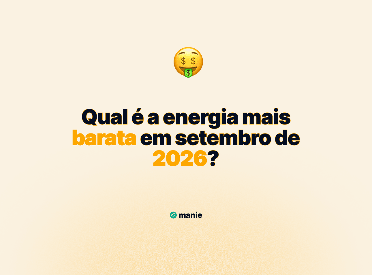 Qual é a energia mais barata em setembro de 2026? O balanço do ano até aqui